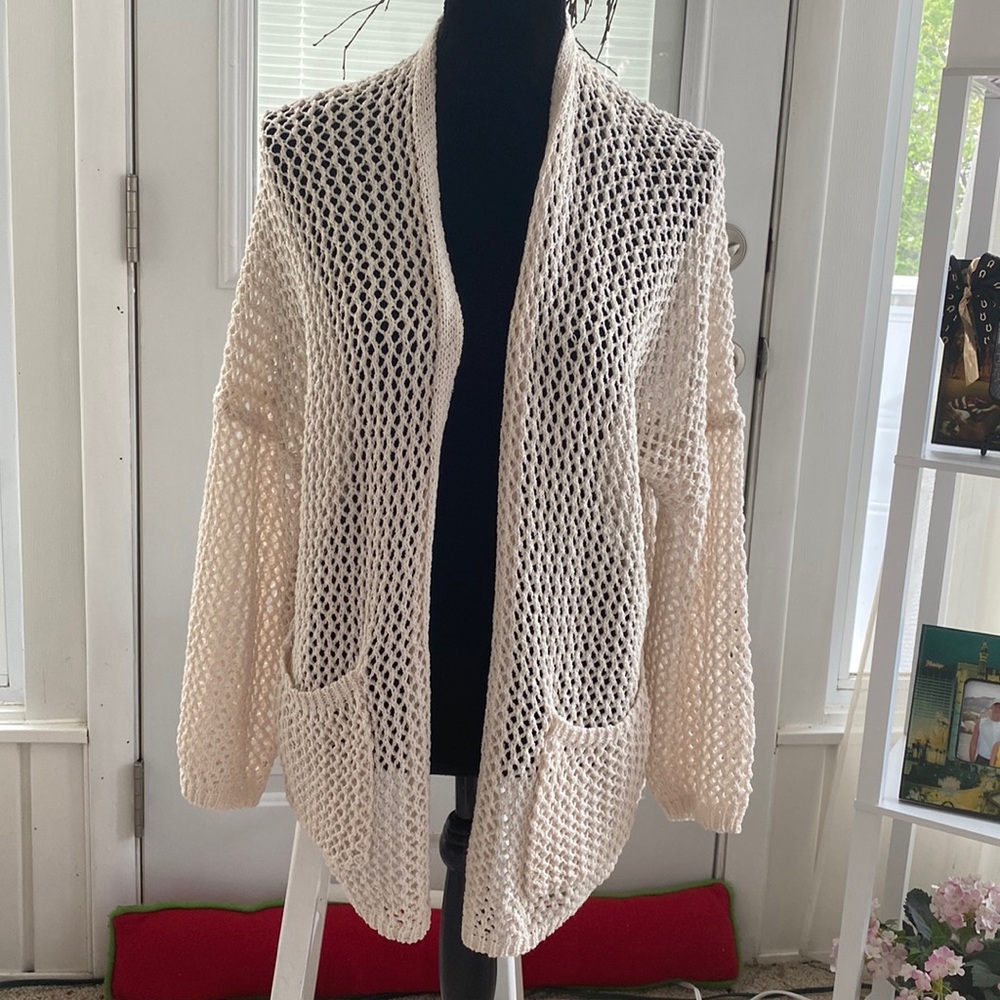 POL Fishnet sweater
